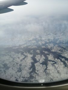 View from plane